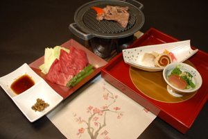 「冬の会席料理」