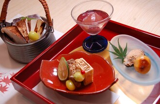 「秋の会席料理」