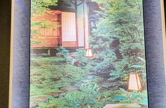 「光格天皇ゆかりのお茶室」が織物に
